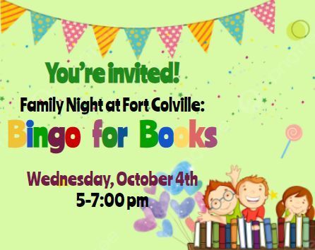 Fort Colville Book Fair!