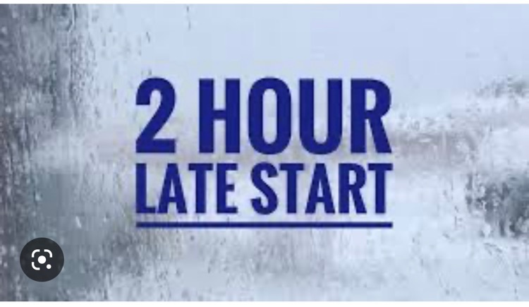 2 Hour Late Start-11/7/2022