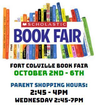 Fort Colville Book Fair!