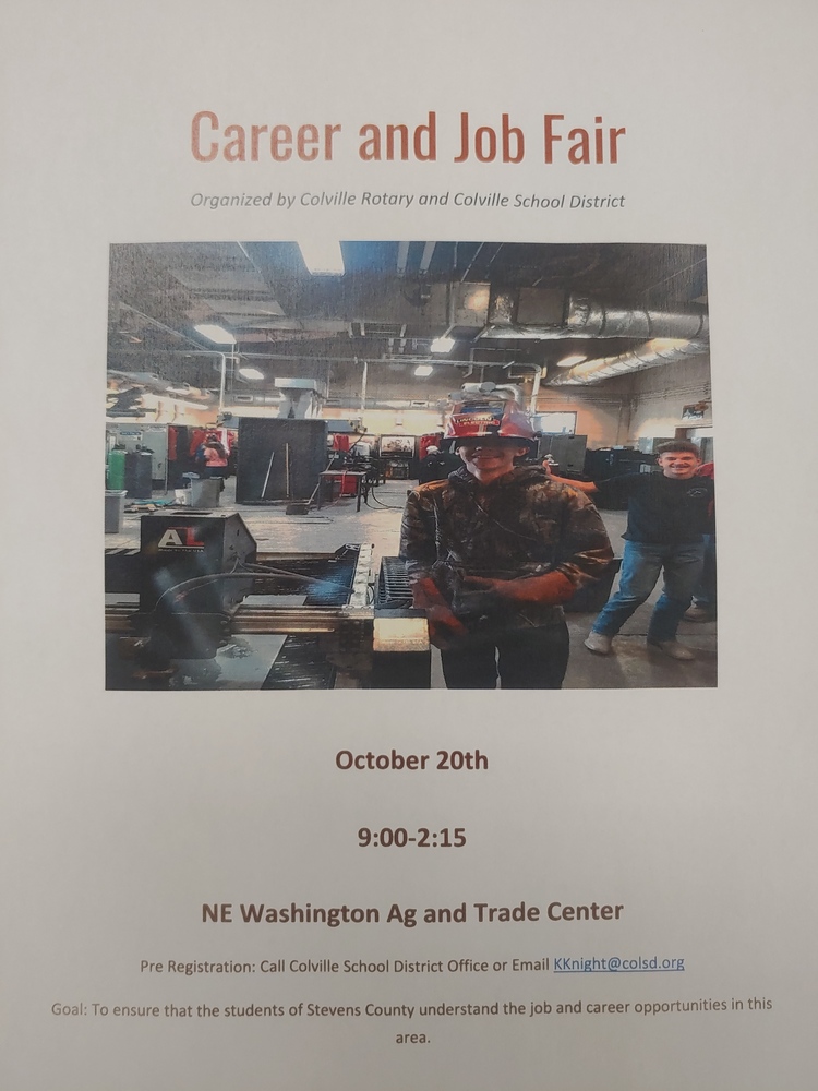 Career Fair Colville Junior High School
