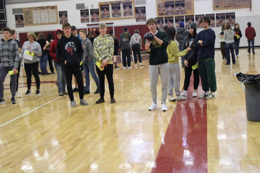 Kids playing games at B or Better Bash Semester 1  2023