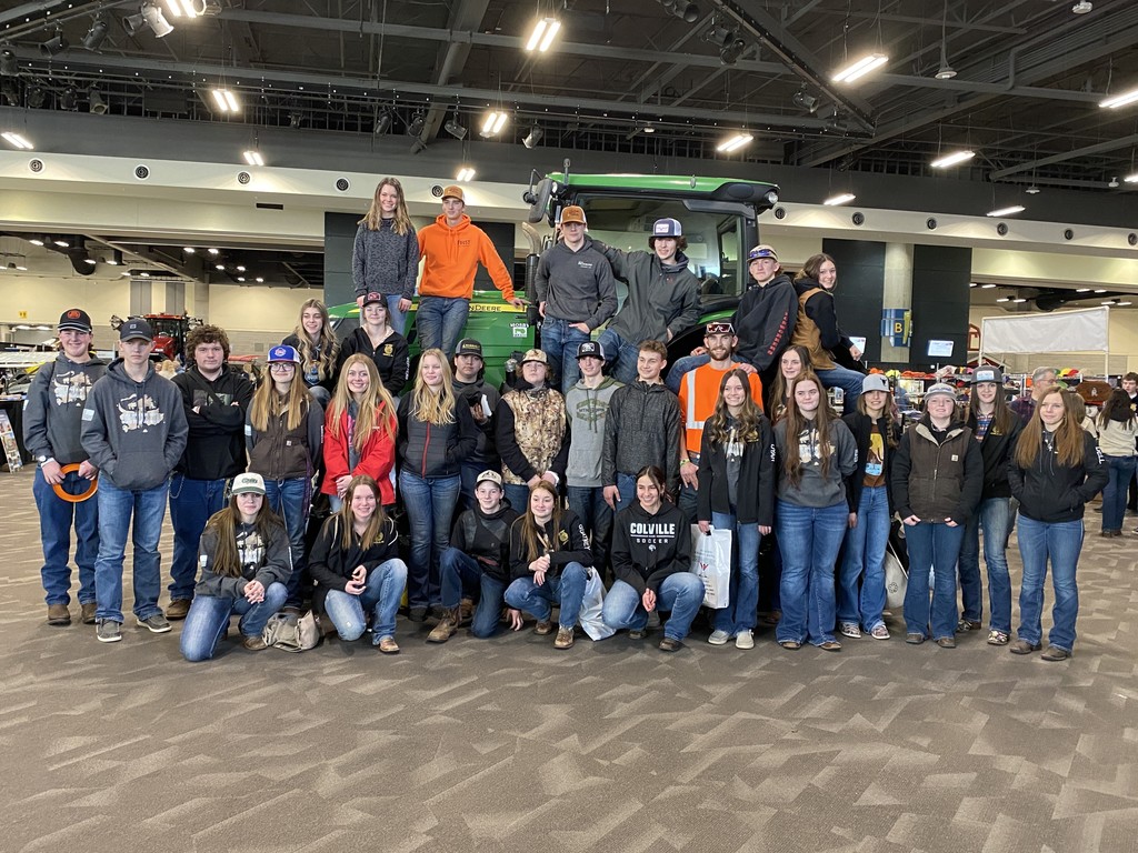 Students visit Ag Expo in Spokane on 2.13.2023