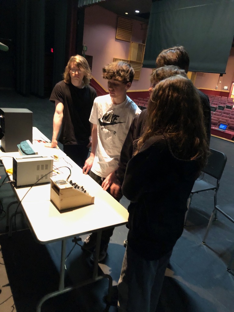 Electronics with CJHS Students 2