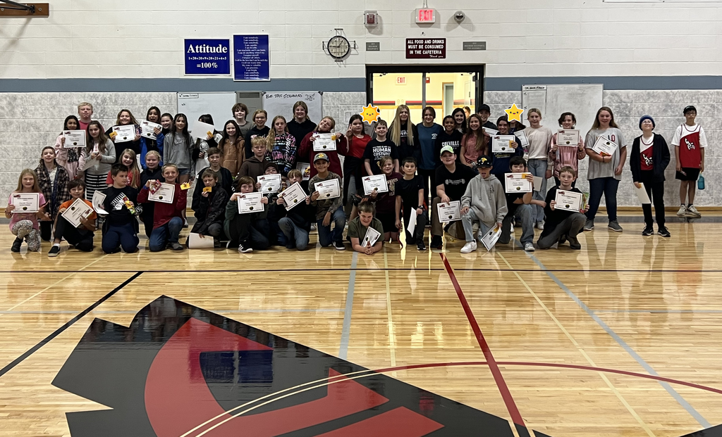 6th Grade September Perfect Attendance!