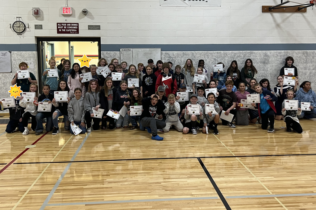 7th Grade September Perfect Attendance!