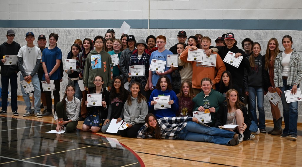 8th Grade September Perfect Attendance!